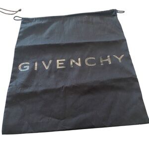Givenchy Black 13” x 15” Drawstring Dustbag